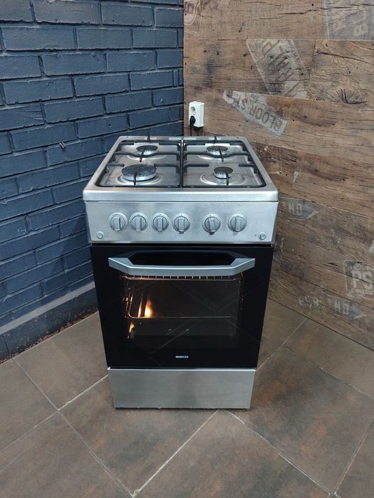 Газовая/газова плита BEKO CSM 52322 DX доставка, гарантія !