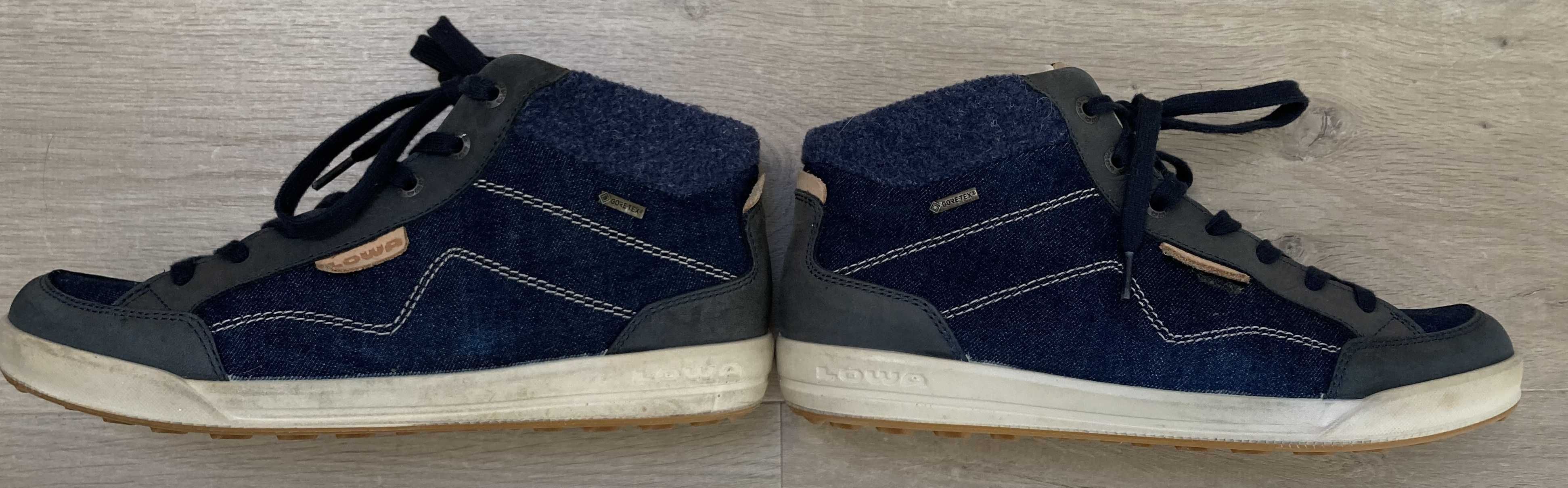 LOWA Maine GTX QC WS buty trekingowe trzewiki skóra rozm. 41
