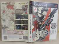 Jogo Metal Gear Solid 2 - Sons Of Liberty (Ed. especial), para PS2