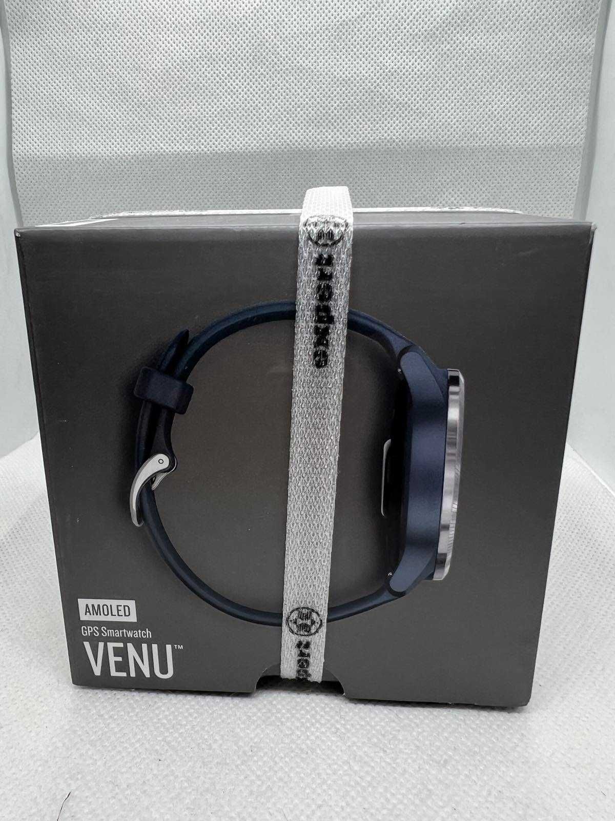 Garmin Venu (010-02173-02) Granite Blue Умные часы НОВЫЕ!