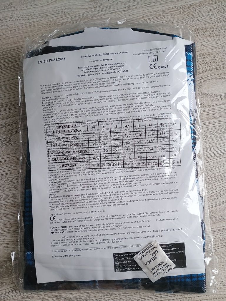 Nowa koszula flanelowa