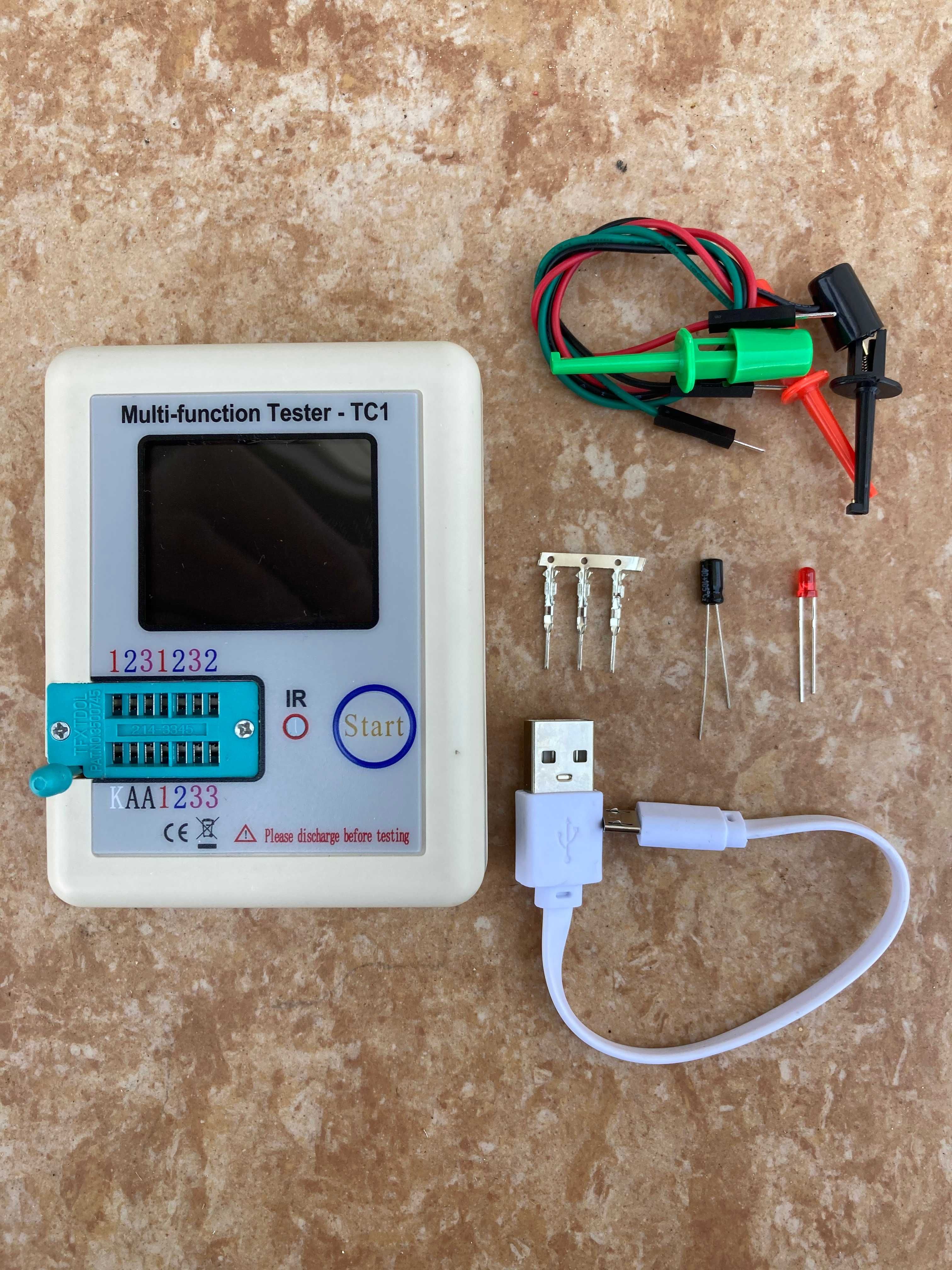 Tester elektroniki LCR TC1 miernik