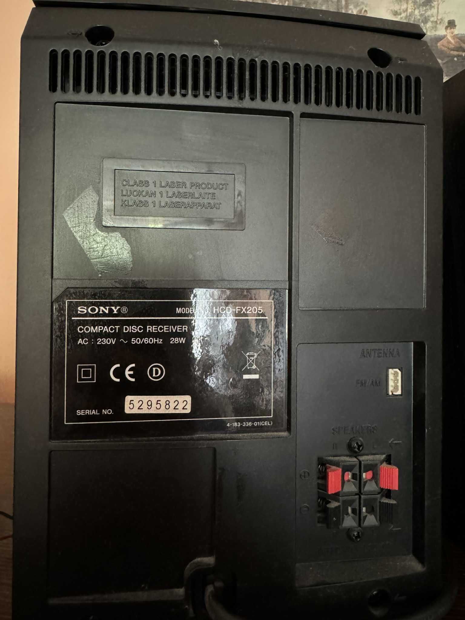 Mini wieża Sony HCD-FX205