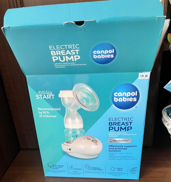 Молоковідсмоктувач з електричним приводом