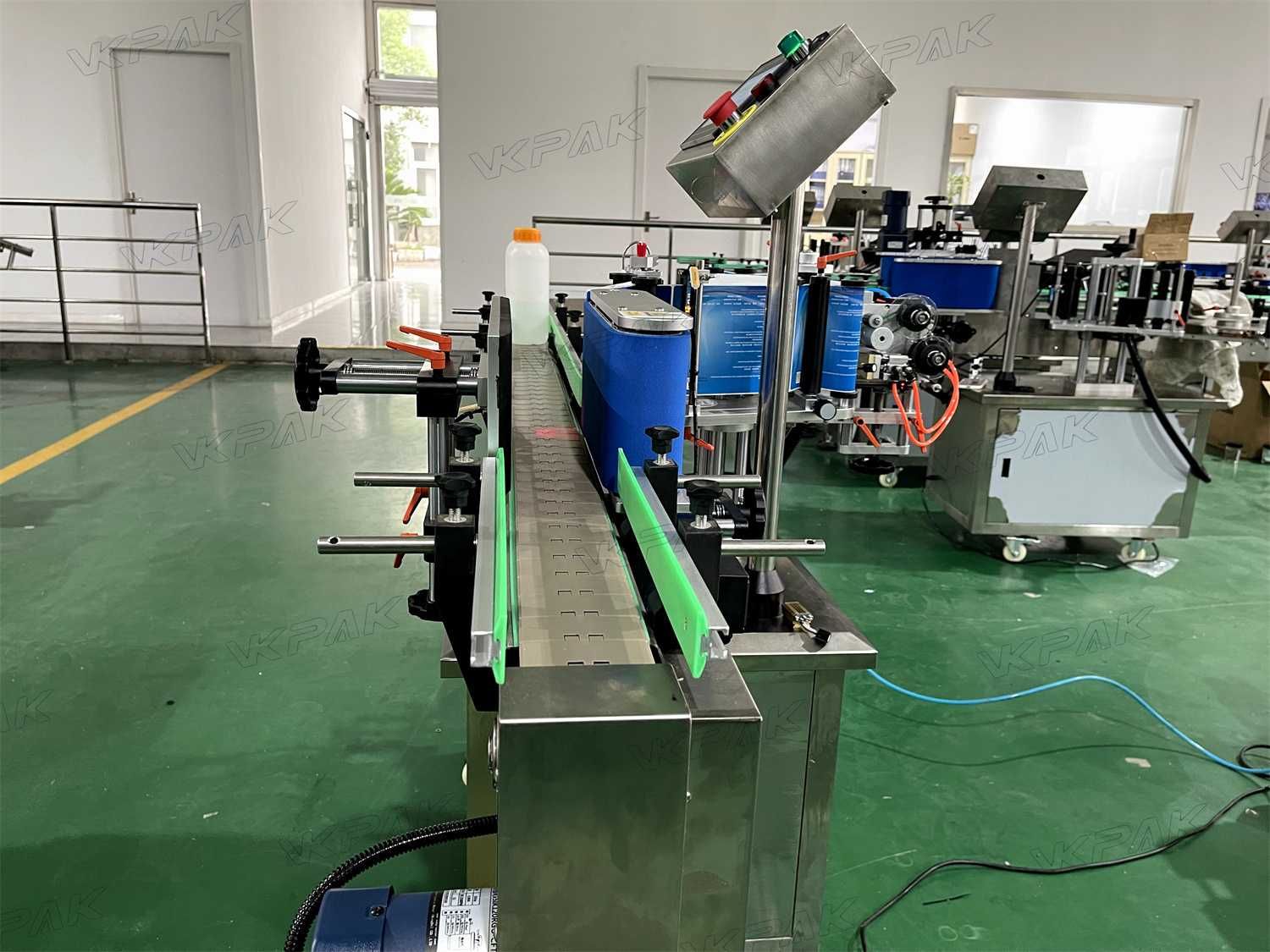 máquina de rotulagem, VK-VRL Máquina de rotulagem para garrafas/latas