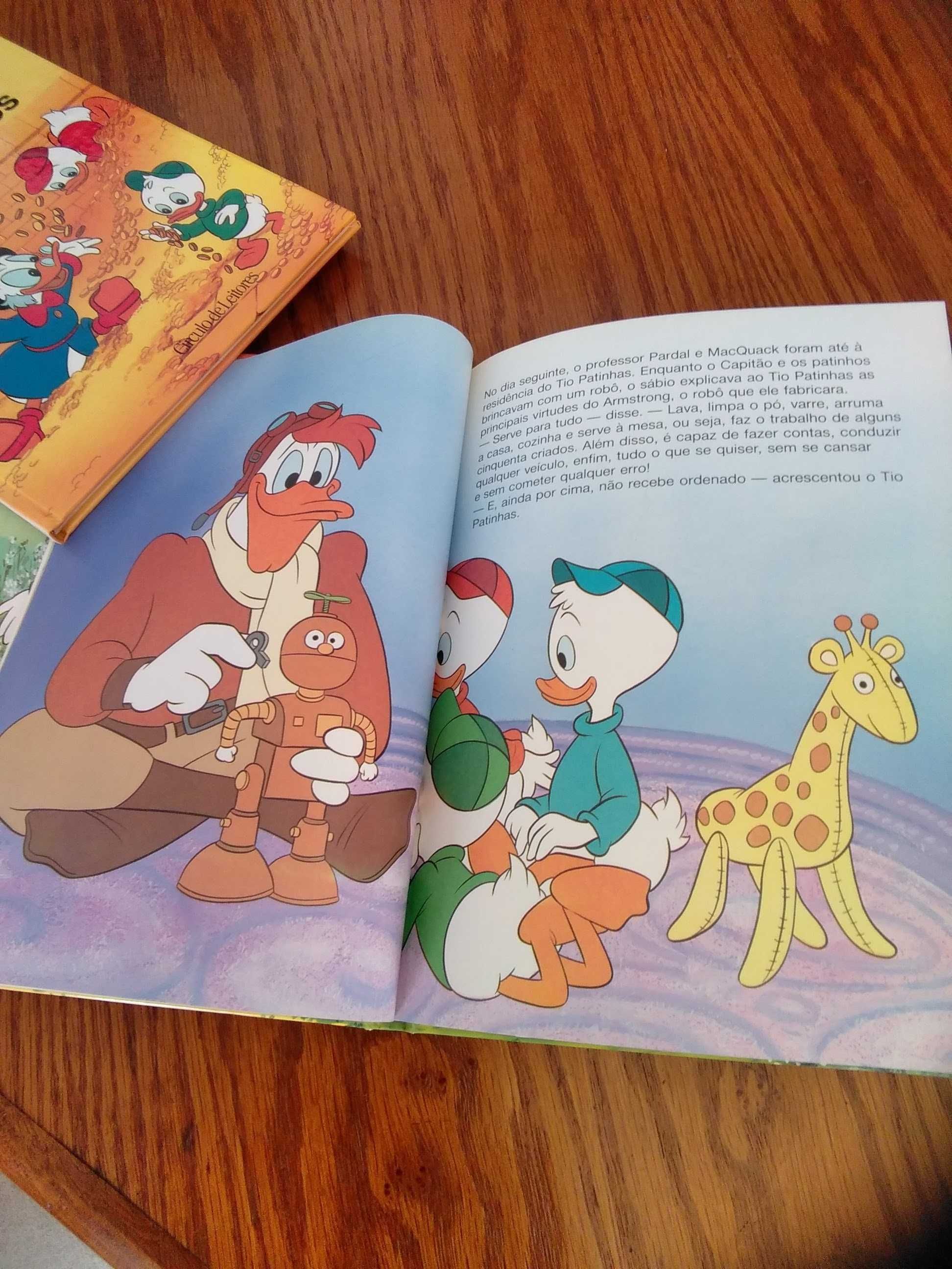 4 livros Walt Disney