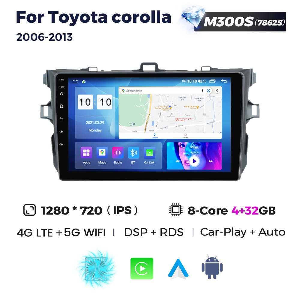 Магнітола TOYOTA Corolla android gps навігация Тойота Королла