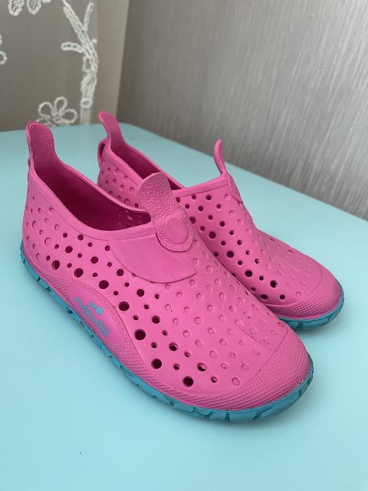 Аквашузи дитячі для дівчинки тапки для води басейну nabaiji