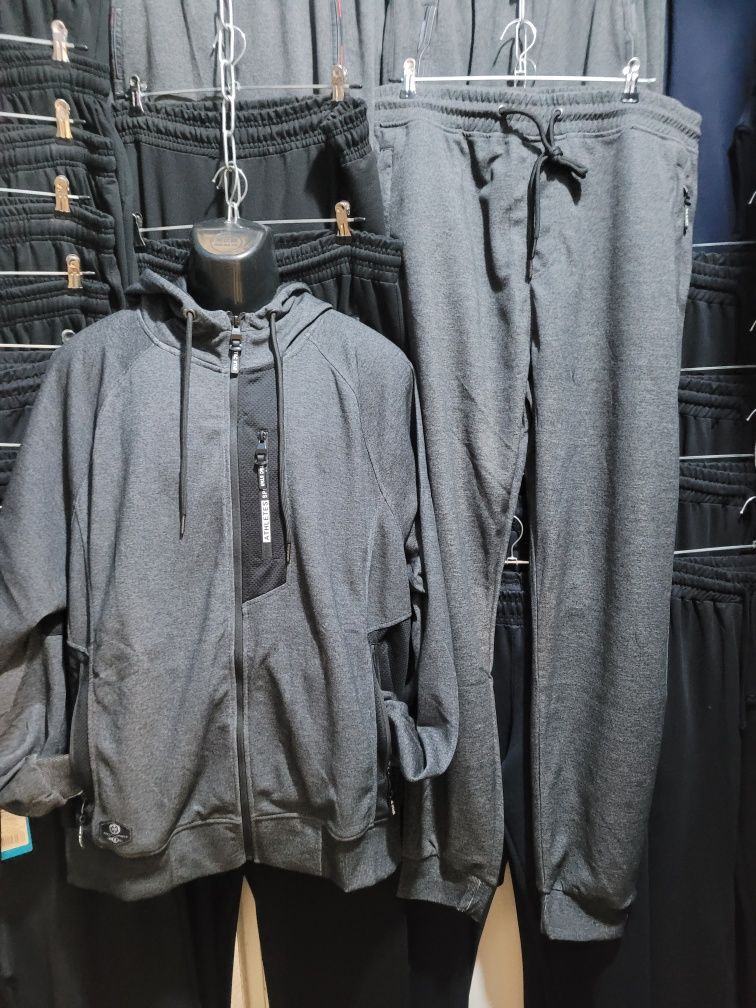 Мужские спортивные костюмы. 3XL-6XL.Польша. 2 нитки- весна.