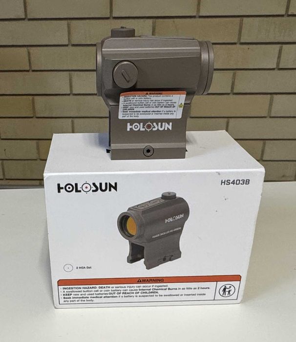Прицел HOLOSUN HS403B FDE- Койот  Новый из США Коллиматор