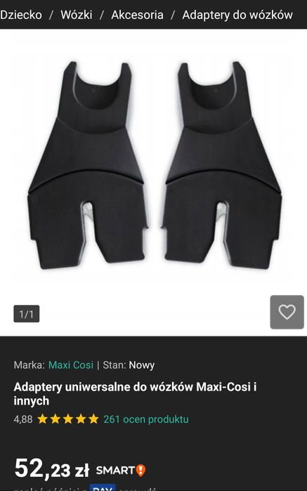 Adaptery do fotelika Maxi Cosi Cybex Kiddy BeSafe