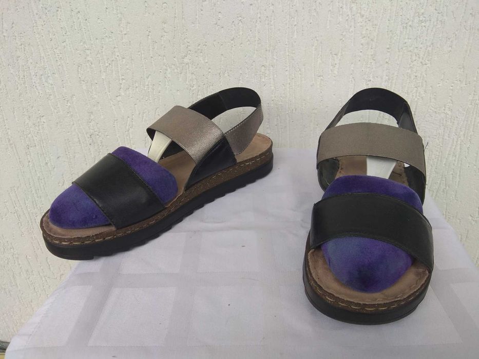 Босоножки кожанно текстильние Marks & Spencer р.39