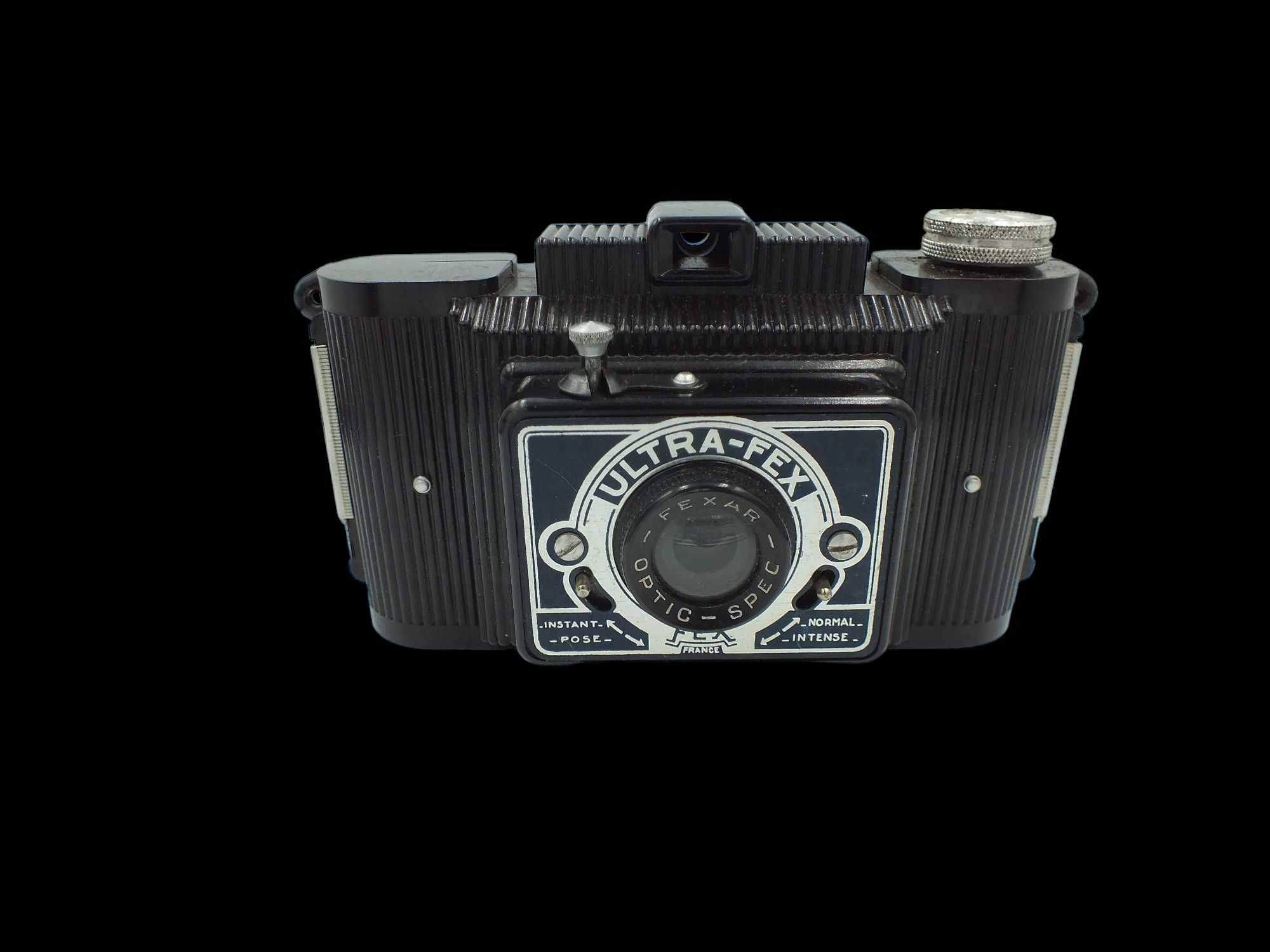 Aparat fotograficzny Ultra Fex bakelit Francja lata 50te XX B41/042322