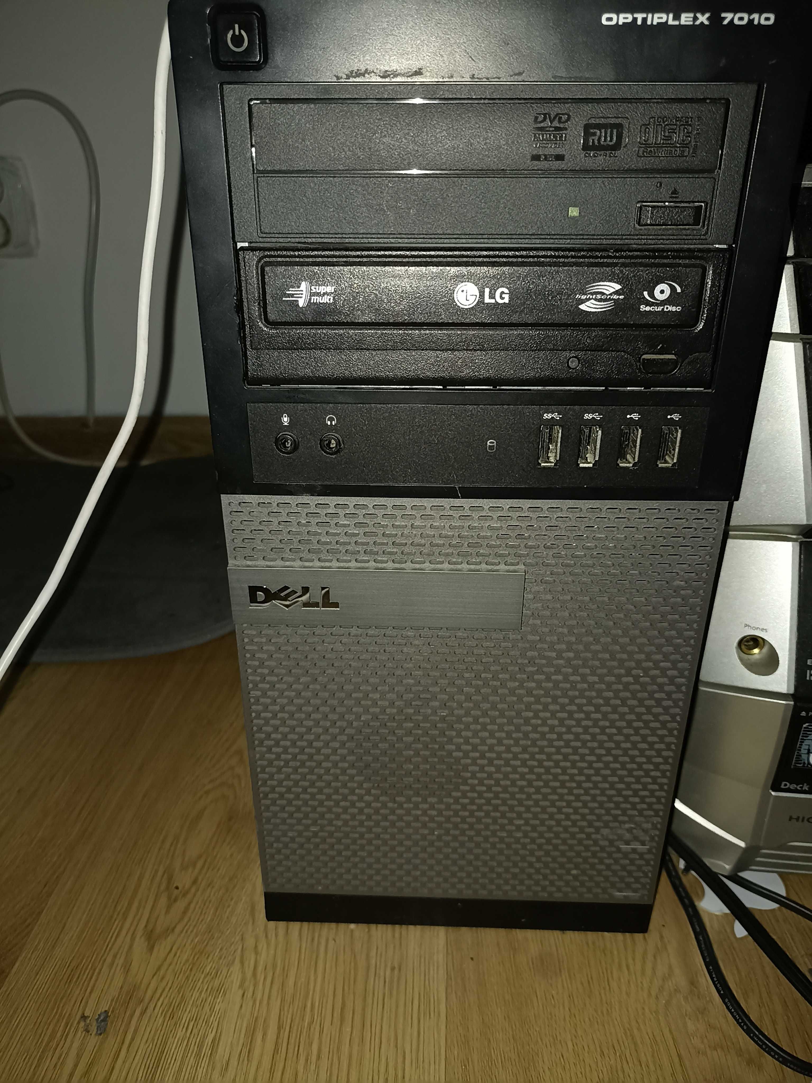 Komputer do gier Dell optiplex 7010 i7 GTX 1650 16 GB ram ssd