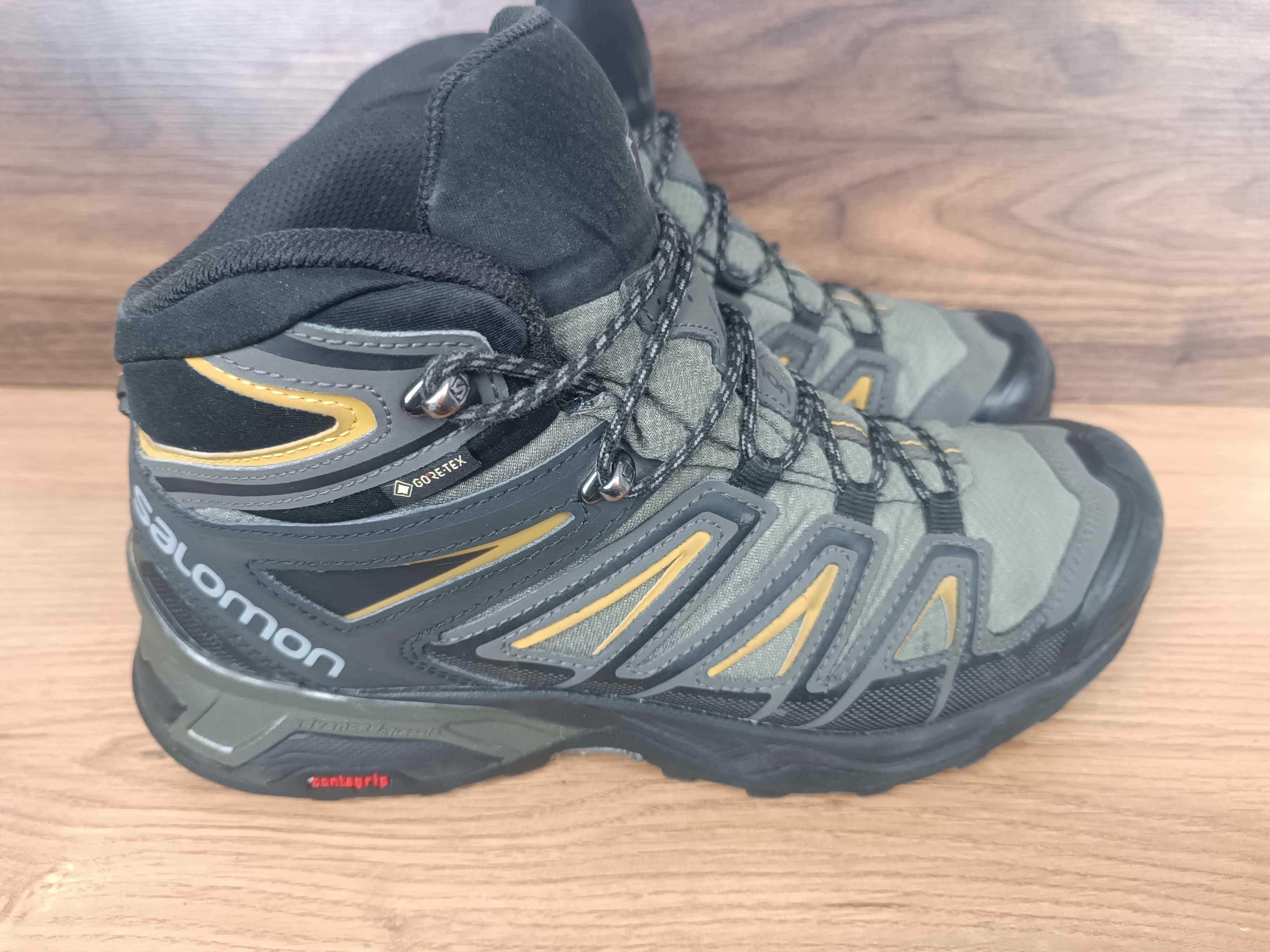 Ботинки берцы Salomon X Ultra goreTex 42.5 27 см на весну