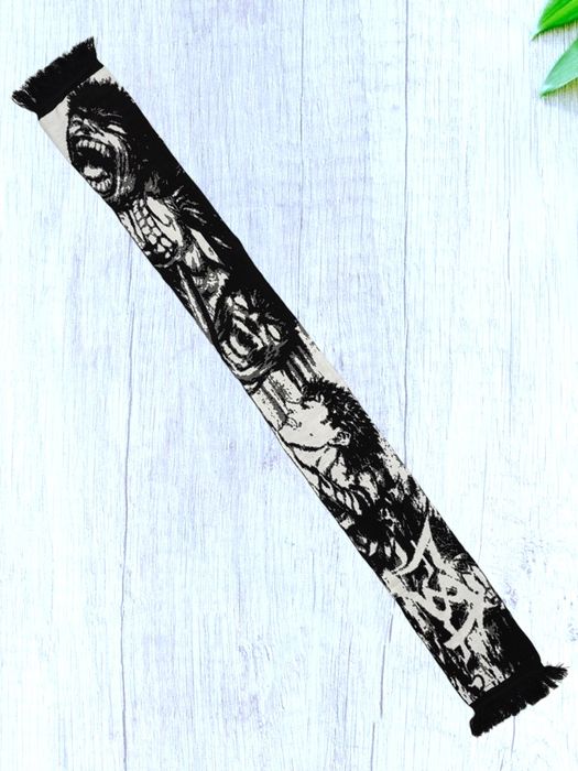 В'язаний акриловий Шарф з головним героєм аніме Берсерком