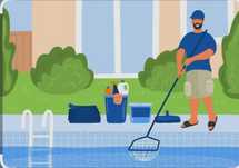 Reparação, instalação e manutenção de piscinas e jardins