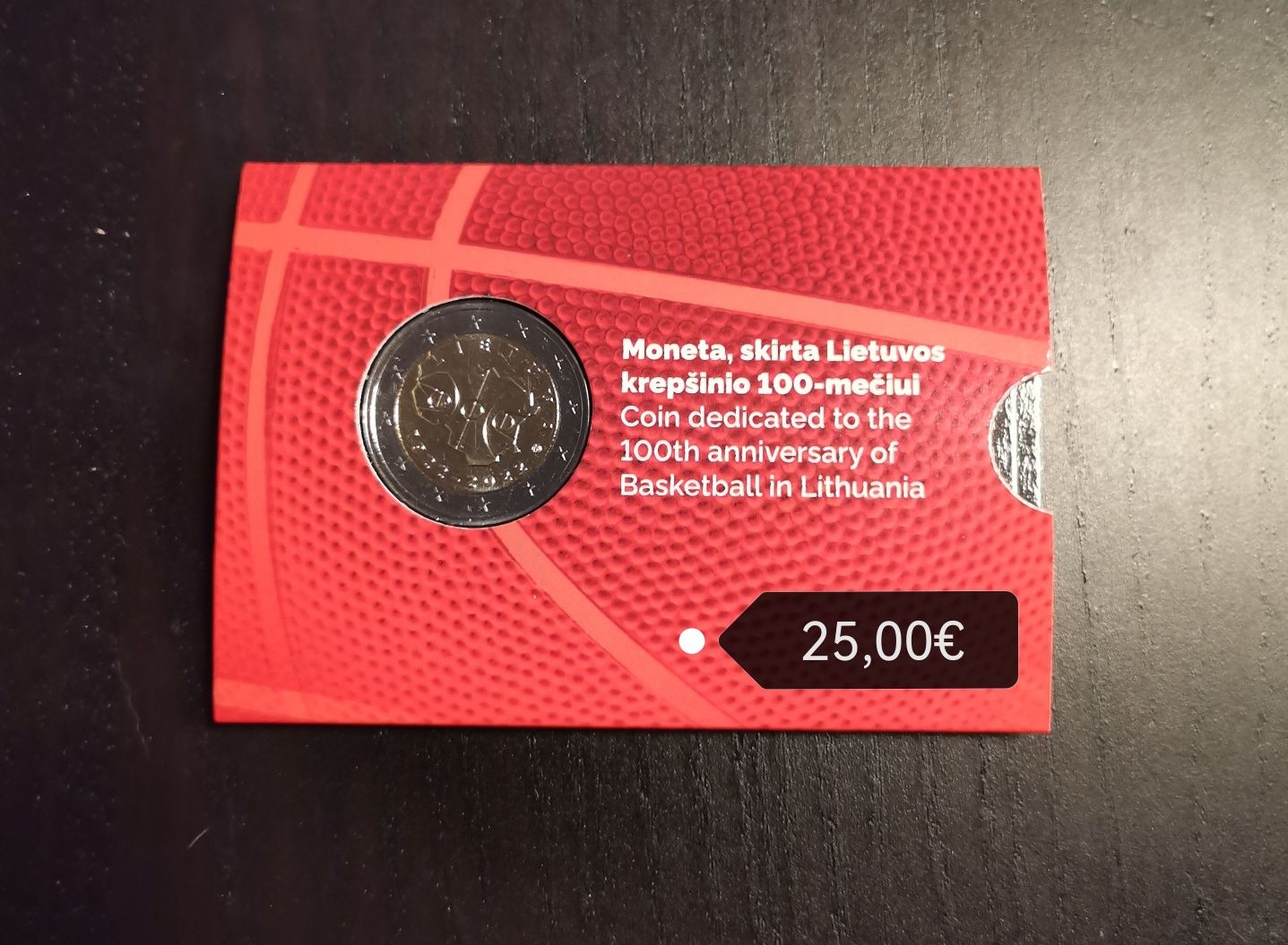 Moedas 2 euros BNC e Proof