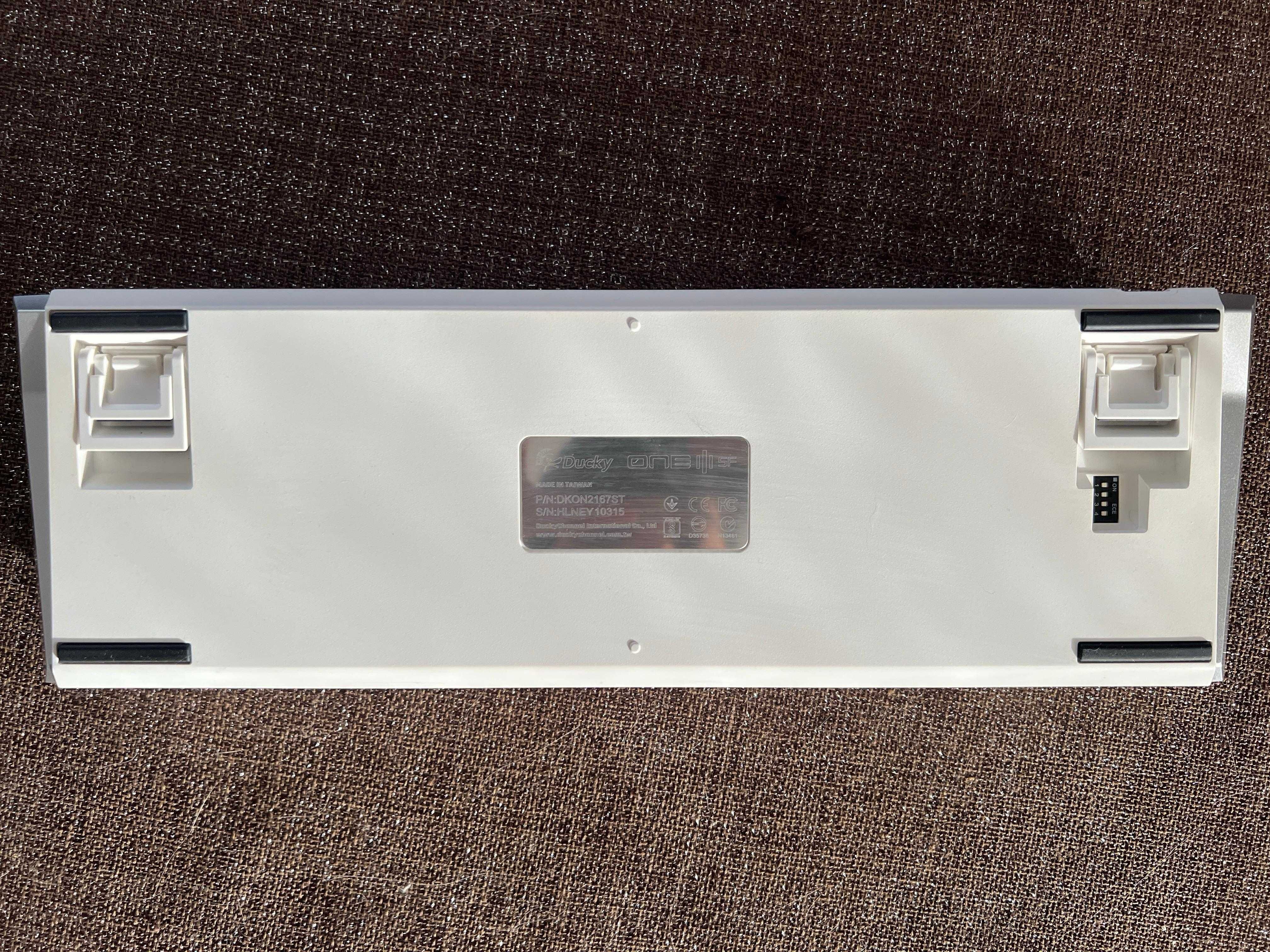 Teclado Mecânico Ducky One 3 SF Branco - Estado Impecável