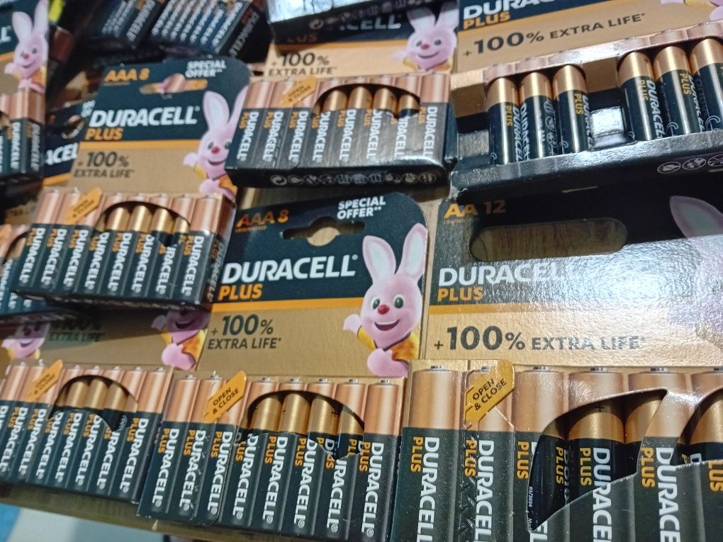 Baterie duracell aa,aaa. 60 sztuk-72 zlotych