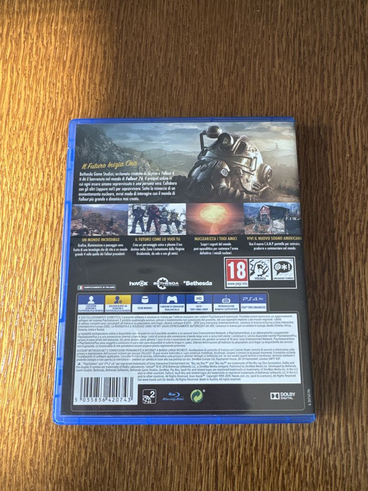 PlayStation Ps 4 Ps 5 Fallout 76!