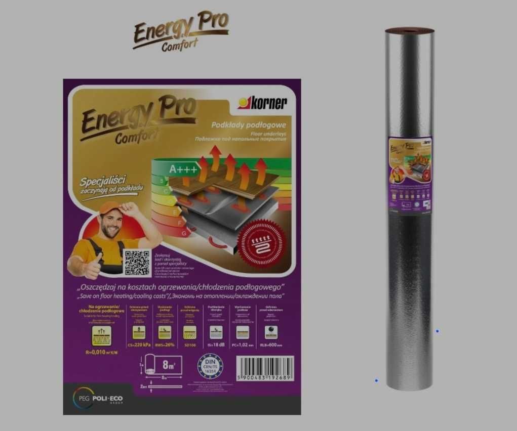 Podkład Korner Energy Pro Comfort 8x1x2 mm