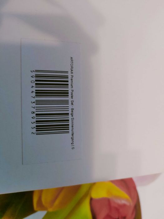 Zestaw plakatów Astoria Beige Sonnenuntergang