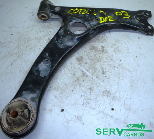 Braço de suspensão frente direito TOYOTA Corolla Hatchback (_E12_)