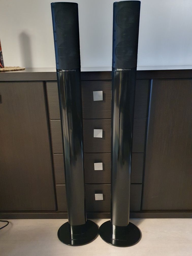 Harman kardon kolumny plus stojaki- stendy