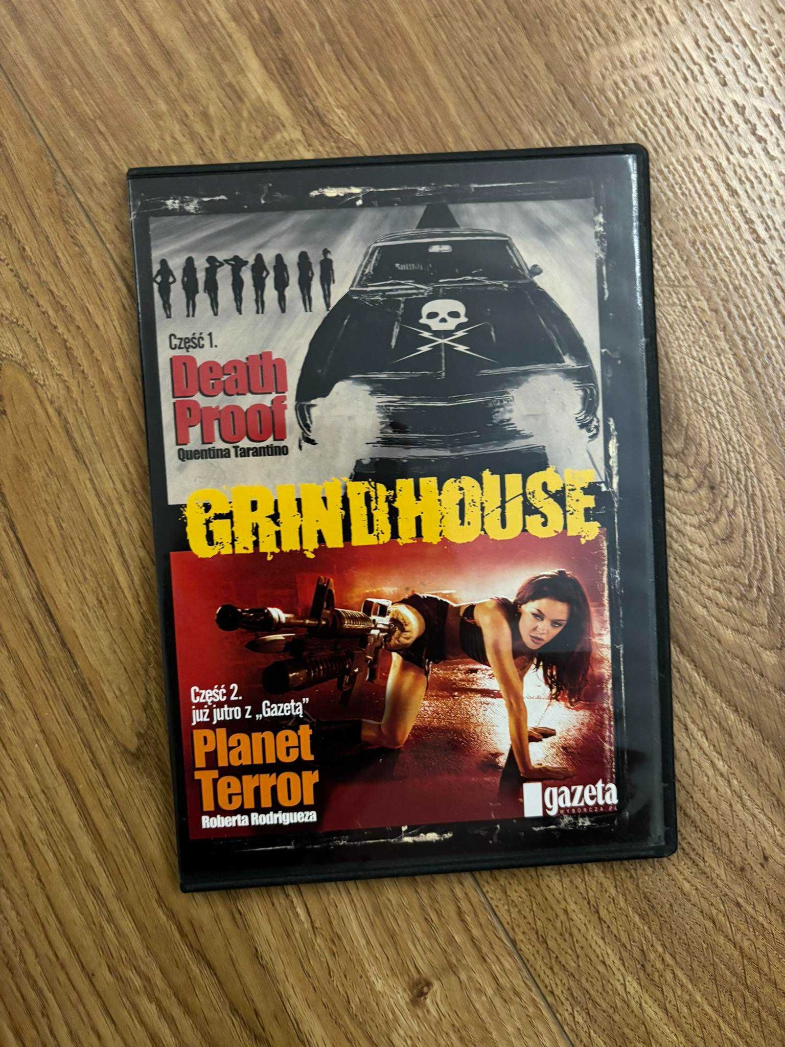 Grindhouse death proof planet terror dwa filmu dvd