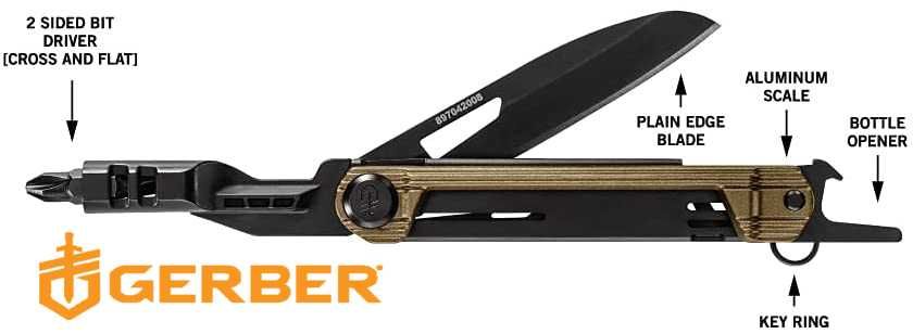 Nowy Vip Scyzoryk Multitool Gerber ArmBar Slim Drive SURVIVAL