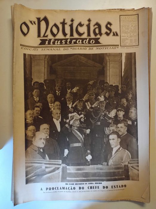 Diário de Notícias - O Notícias Ilustrado - 1ª edição/série completa!