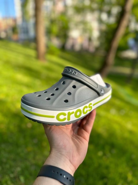Crocs bayaband мужские кроксы крокси чоловічі баябенд сині , сірі