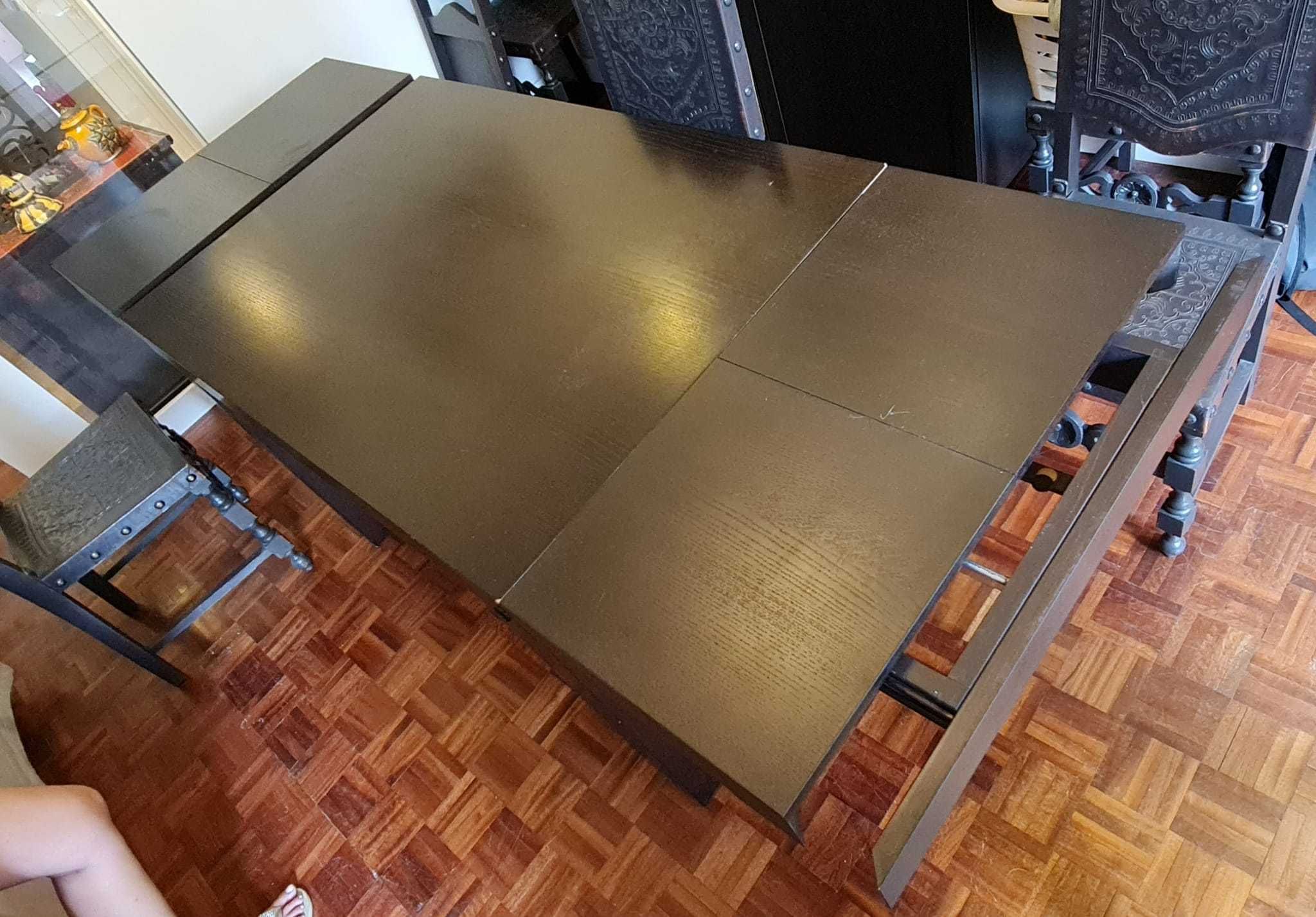 MESA de jantar extensível