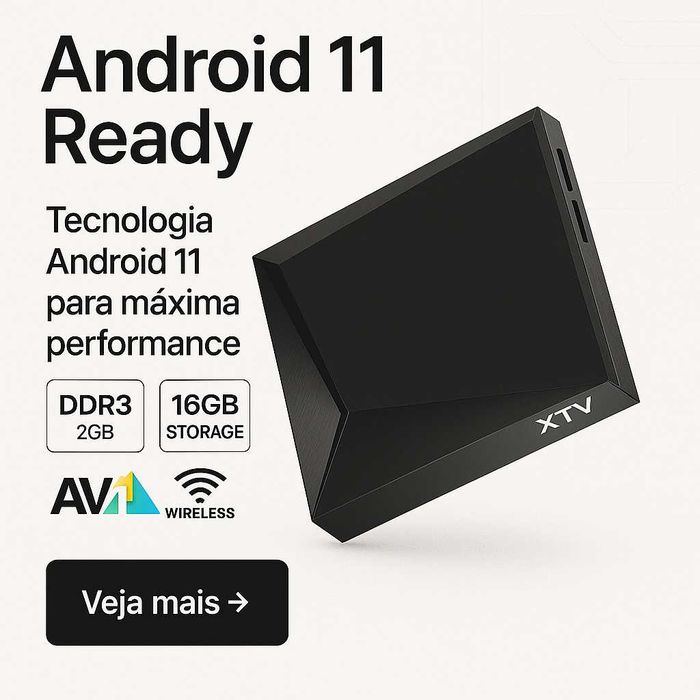 Android 11 TV Box Meelo — Nova e potente como Formuler!