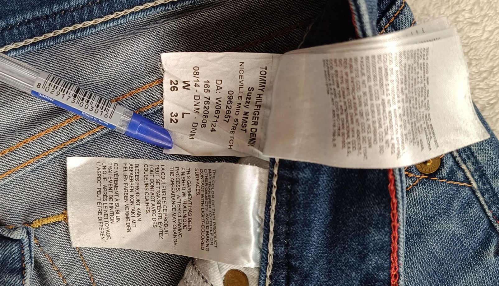 Jeansy damskie Tommy Hilfiger W26 L32