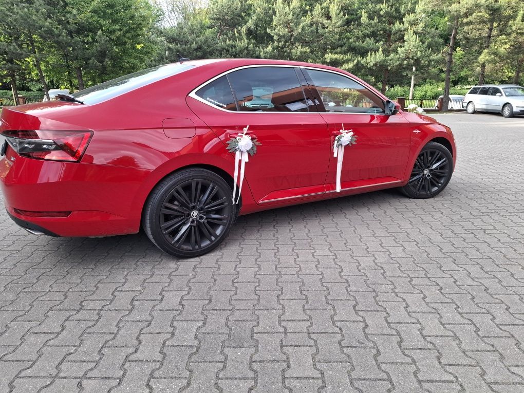 Auto do ślubu Skoda Superb