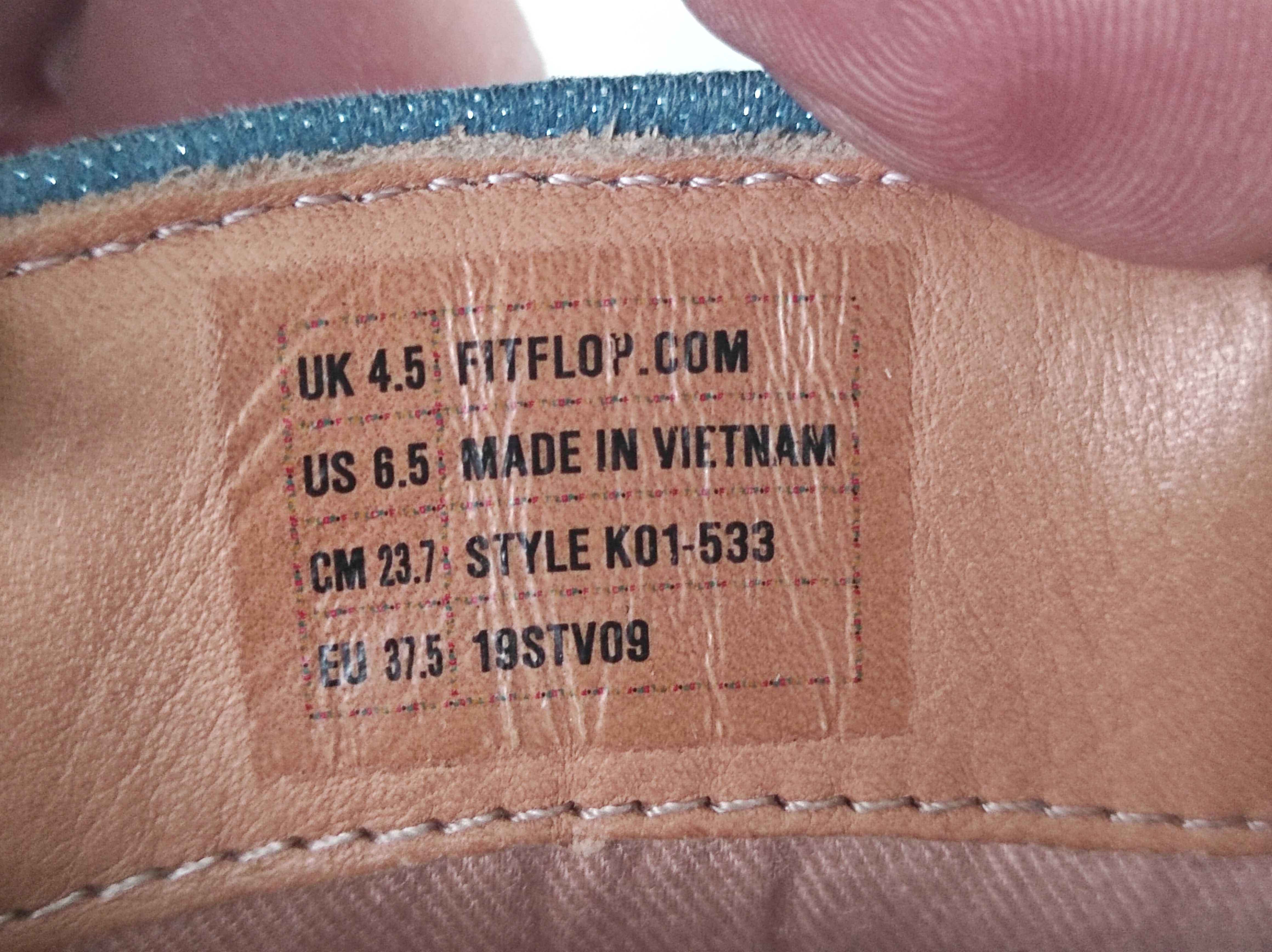 Суперлегкие, текстильние мокасини Fit flip р.37-37.5
