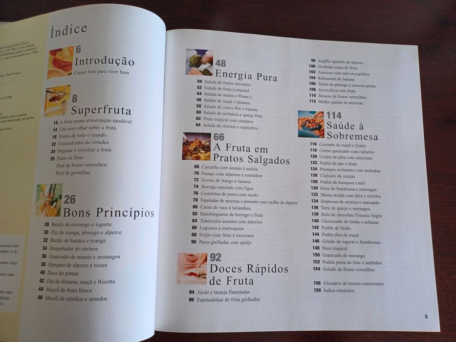 Livro Fruta e Sobremesas - Selecções Readers Digest - Novo