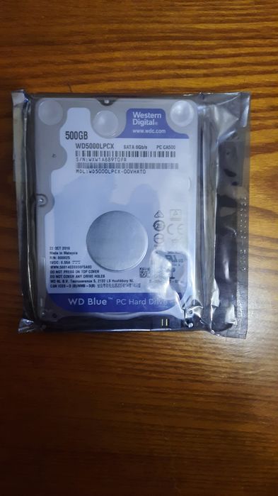 Жорсткий диск WD 500 Gb