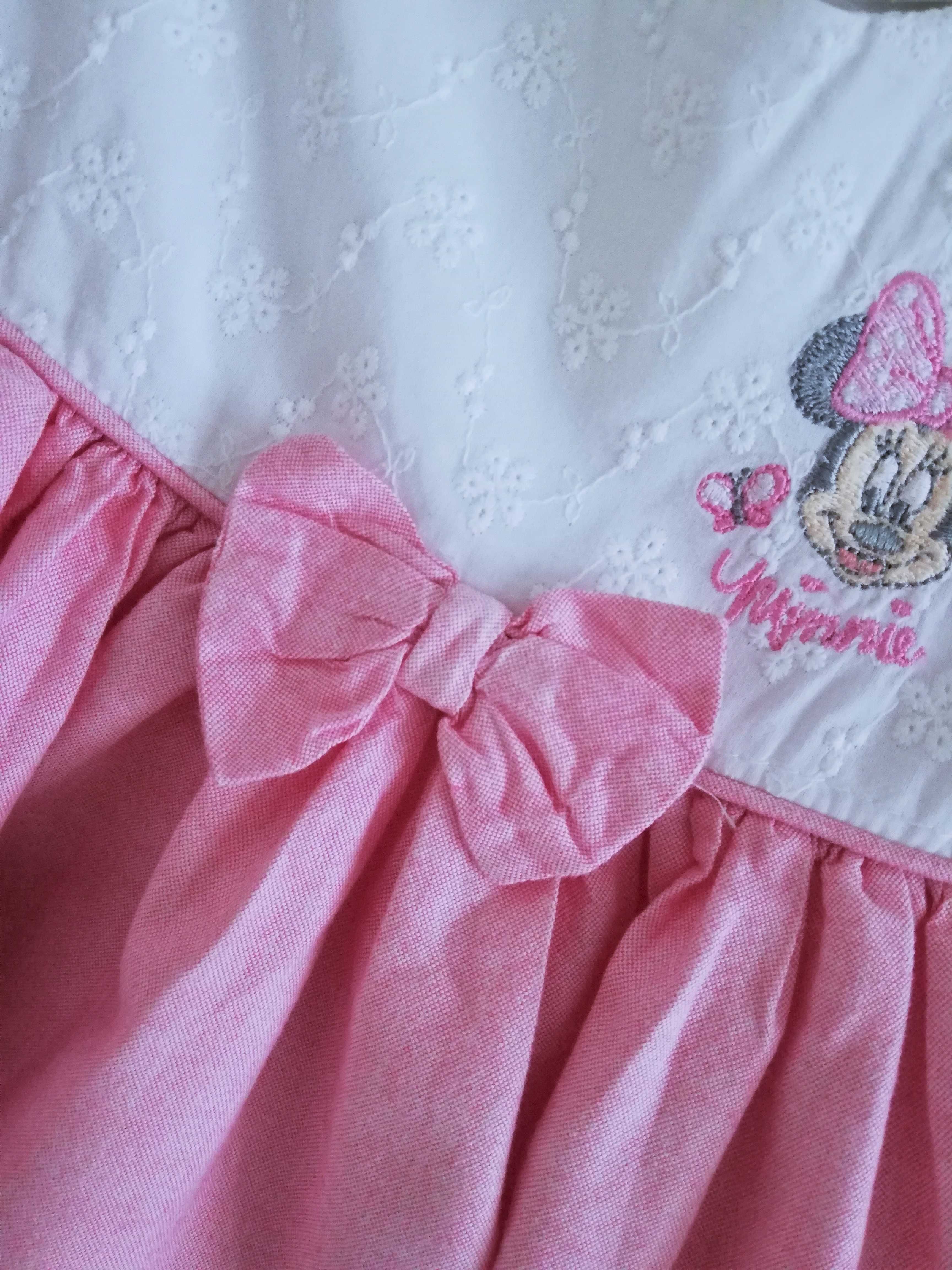 Letnia sukienka Matalan Disney Minnie Mouse 62/68