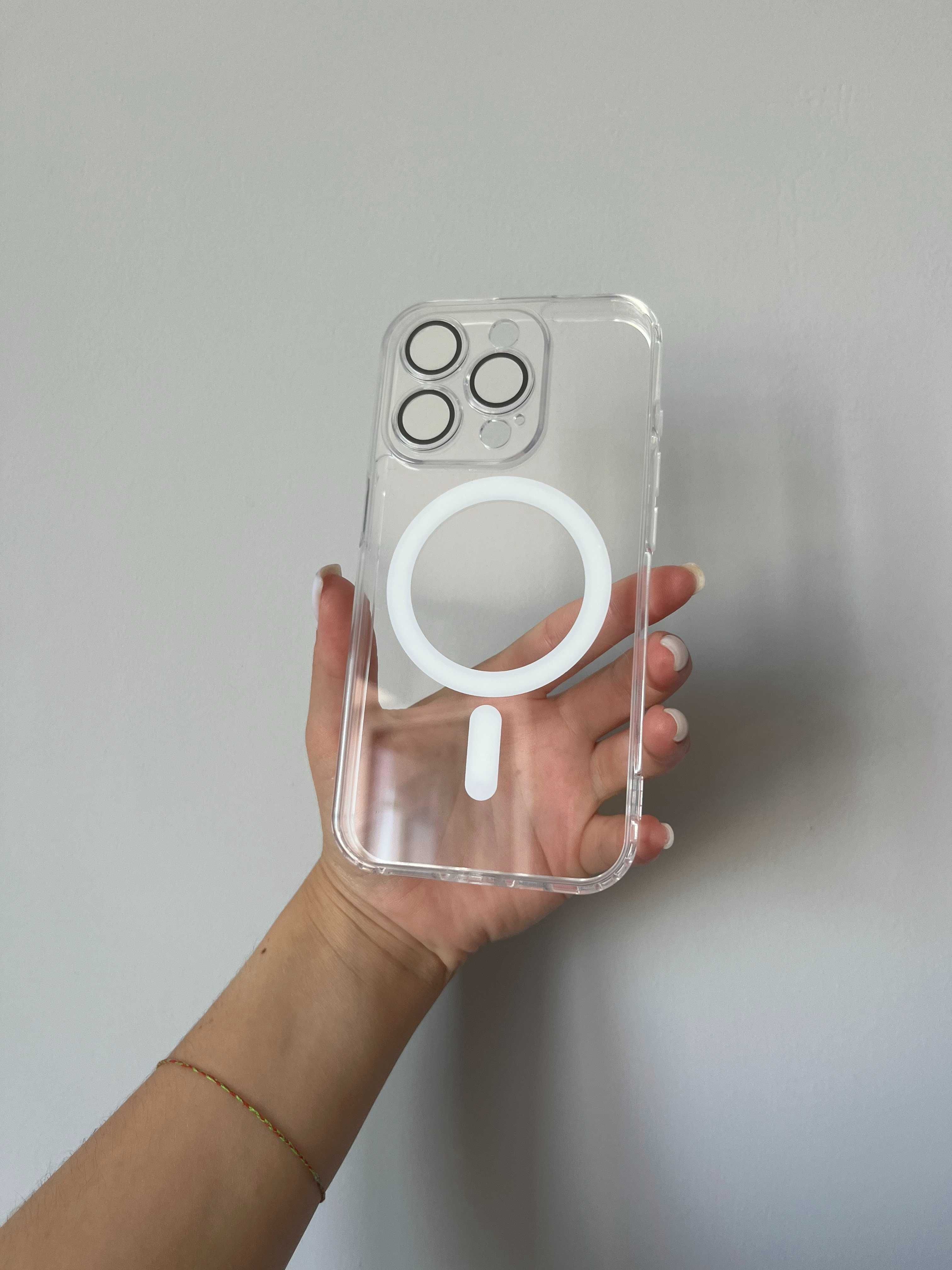 Чохол Clear Magsafe iPhone 15 Pro Max / 15 Plus чехол айфон магсейф