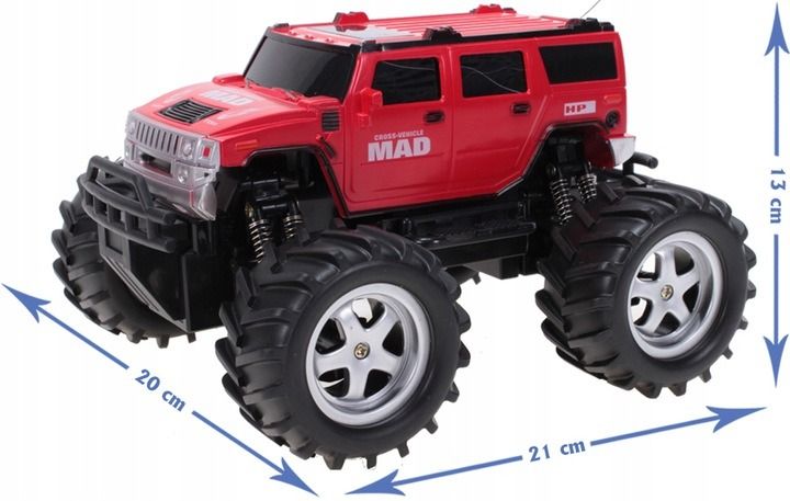 Samochód Auto Hummer Sterowany Rc Monster Truck