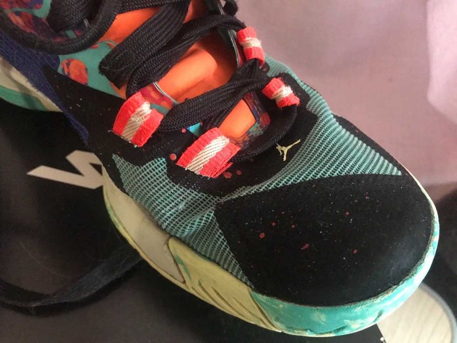 Детские оригинальные кроссовки Nike Zion (Jordan)