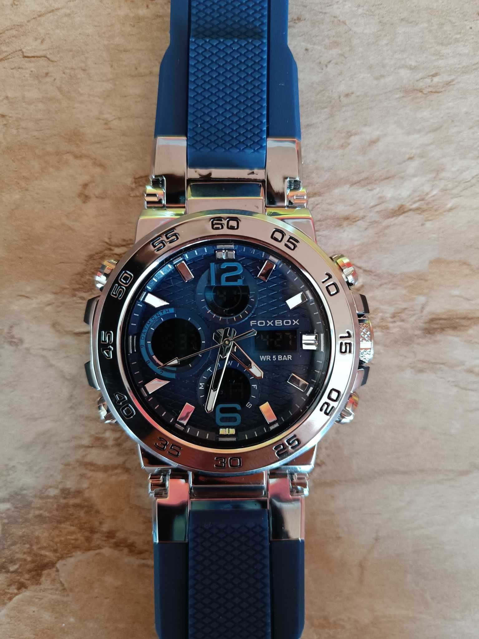 zegarek foxbox niebieski