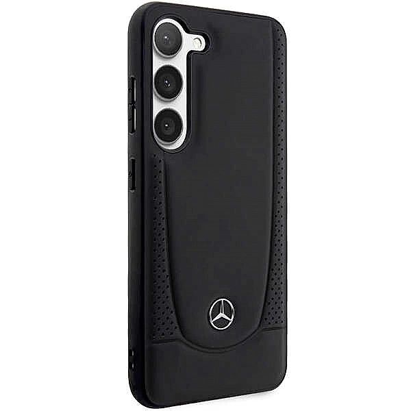 Etui Mercedes Leather Urban na Samsung Galaxy S23 FE - czarne