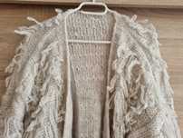 Sweter szary mop