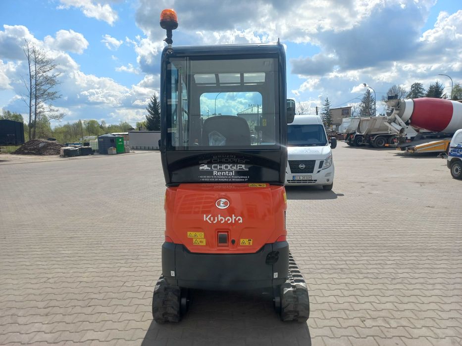 Wynajem minikoparka KUBOTA KX018 wynajem koparki