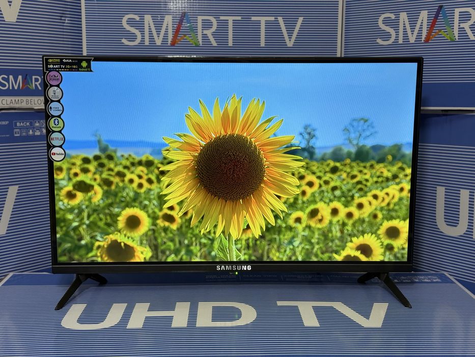 • Супер ціна • Телевизор Samsung 32” смарт ТВ, 4К, wi fi Т2