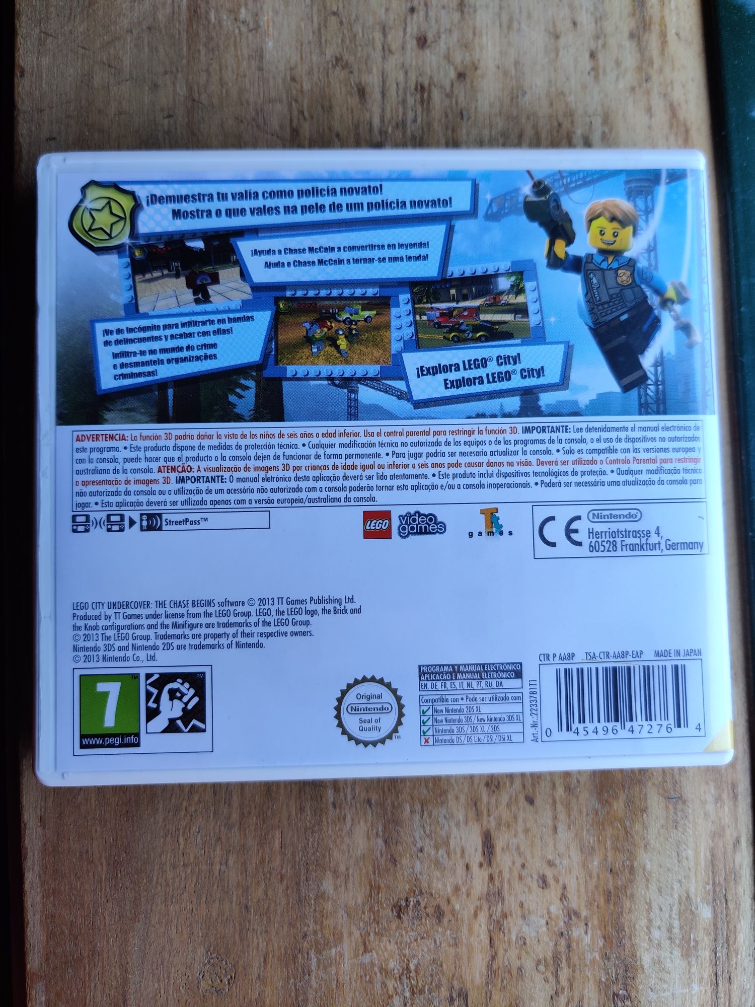 Lego City Undercover - The Chase Begins (Nintendo 3DS)